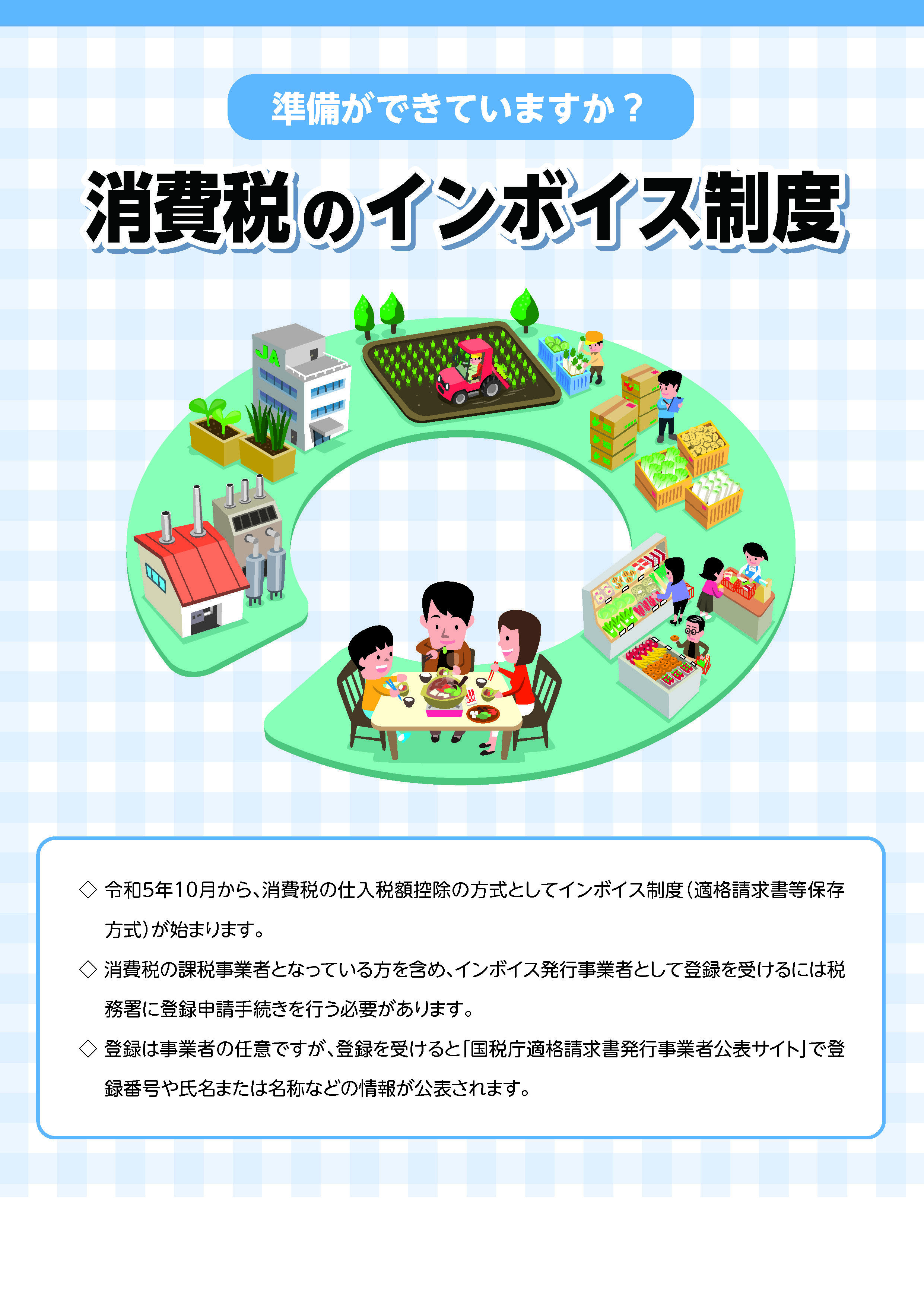 【リーフ】準備ができていますか? 消費税のインボイス制度